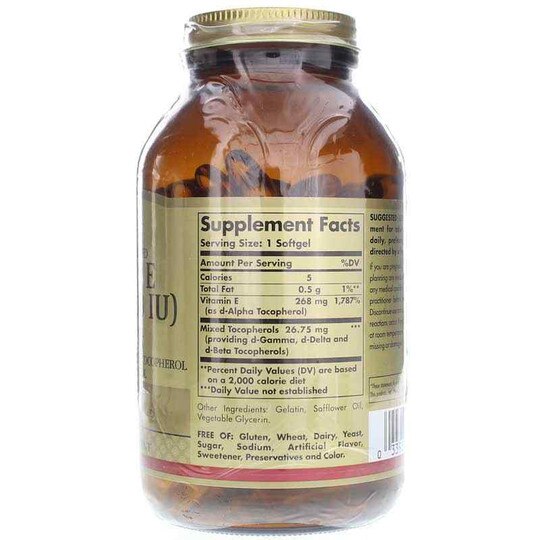 Vitamin E 268 Mg (400 IU), SLG